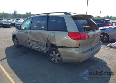 2007 Toyota Sienna Le из США, поврежденный, VIN 5TDZK23C67S061959